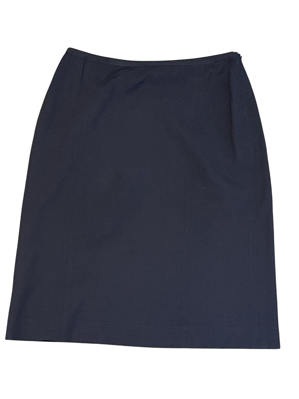 Giorgio Armani Skirt Womens 42 Navy Pencil Lined Career Office Work Classic